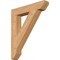 Ekena Millwork Traditional Slat Smooth Bracket, Western Red Cedar, 5 1/2"W x 32"D x 38"H BKT06X32X38TRA06SWR - alternate 1